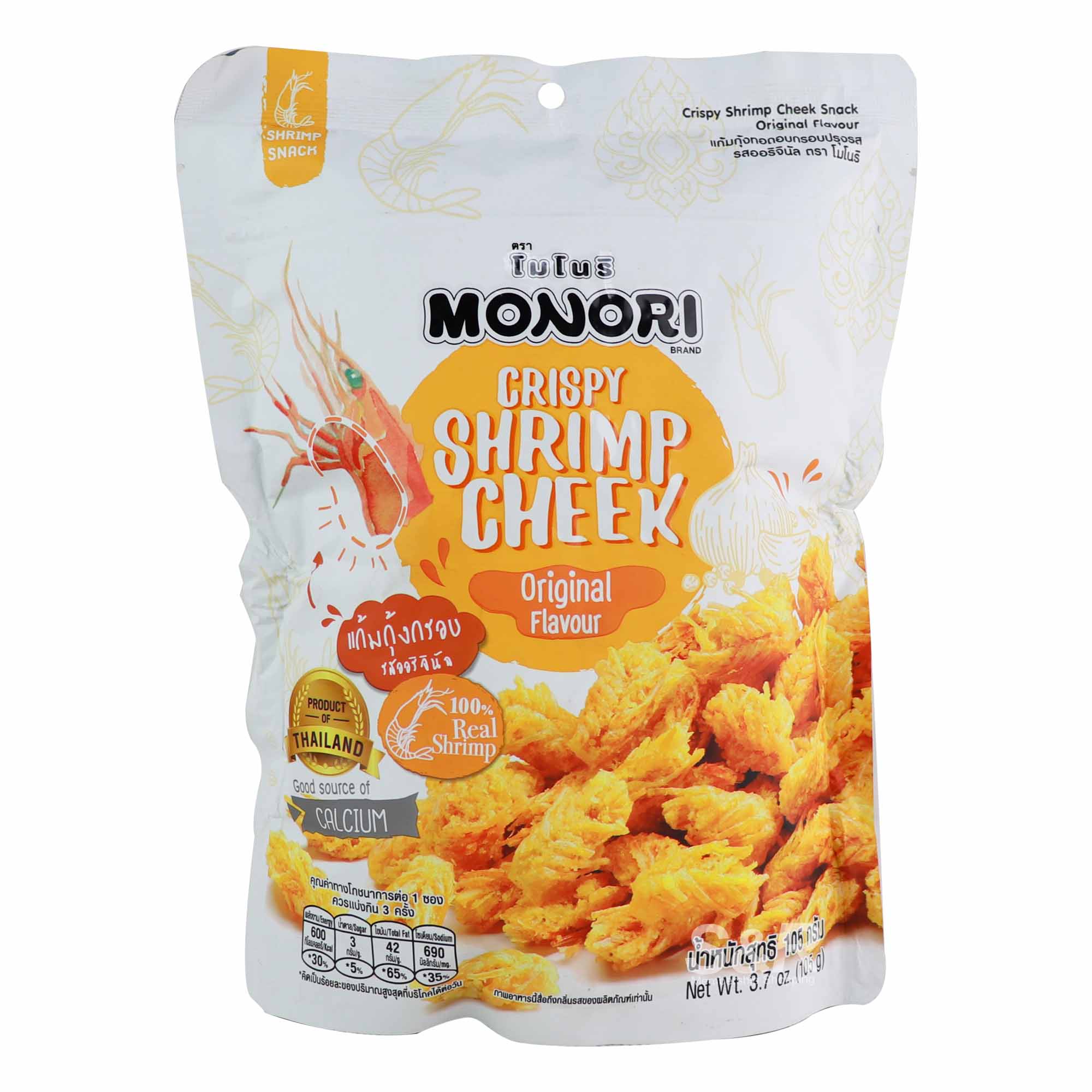 Minori Crispy Shrimp Cheek Original Flavor 105g
